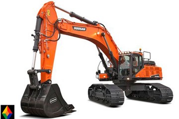 Excavadora Doosan DX490LC-01